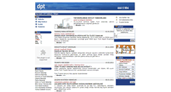 Desktop Screenshot of dpt.com.tr